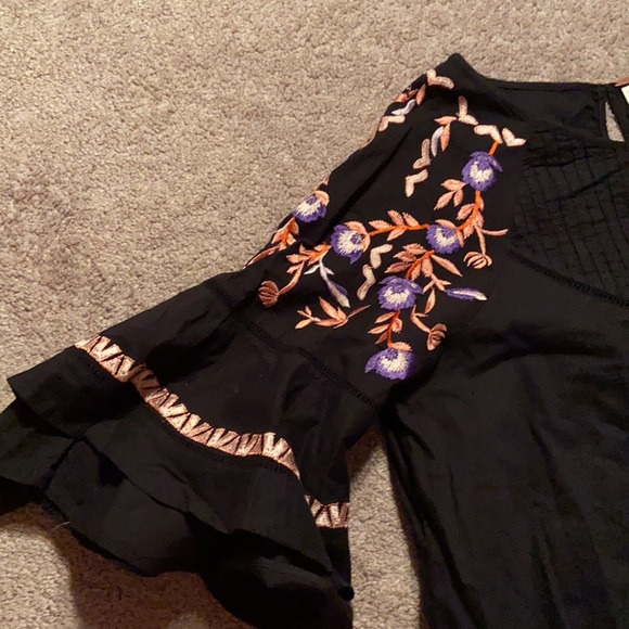 NWOT Free People pavlo babydoll embroidered dress - Picture 8 of 10